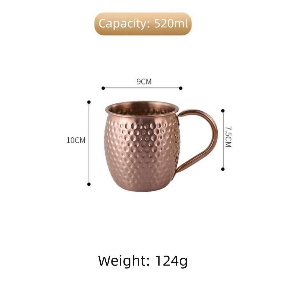 Wine In Beer Glass - Caneca criativa moscow mule de 520ml,