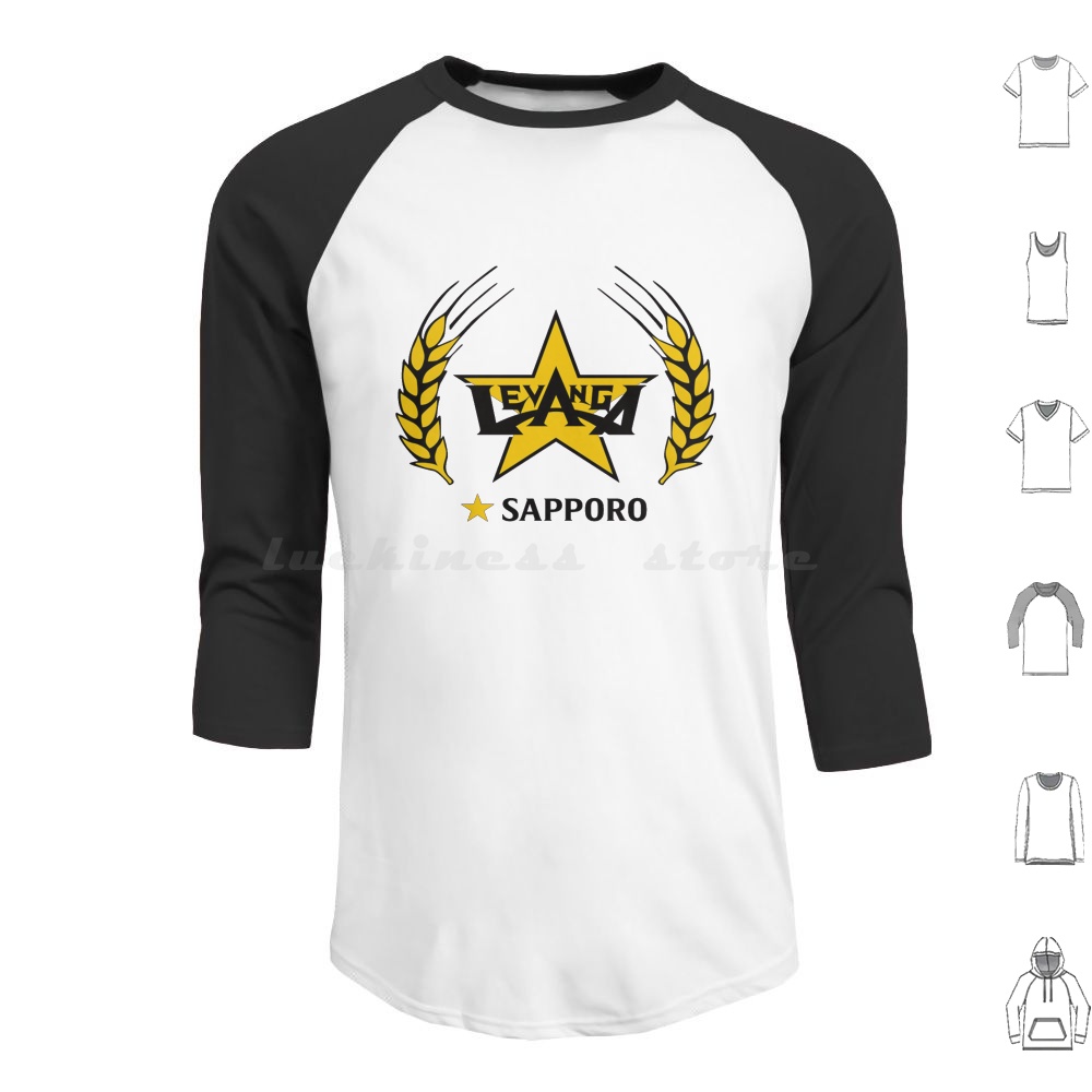 Wine Beer Best - Hoodies Sapporo de Manga Longa: Cerveja,