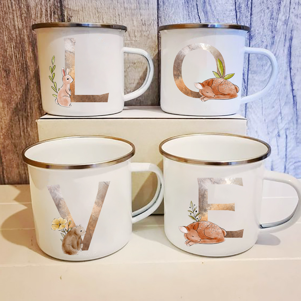 Wine Beer Best - Canecas de café e chá esmaltadas
