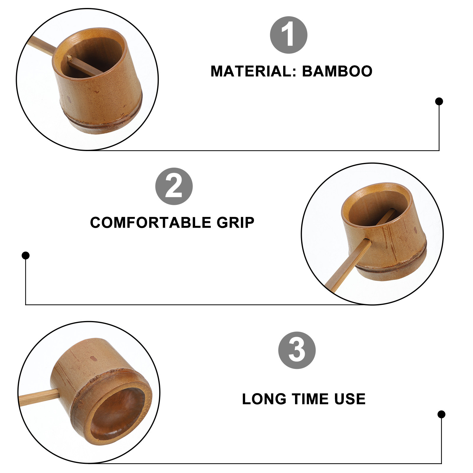 Colher de Água de Bambu com Ca - Wine Beer Garden avaliação e preço