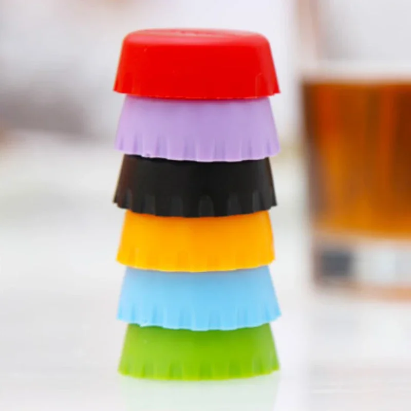Tampas de Silicone Coloridas p - Wine Beer Garden avaliação e preço