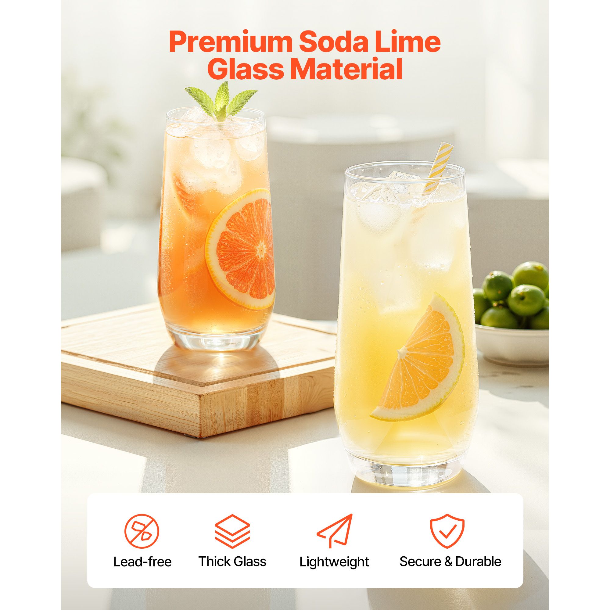 Conjunto de Copos de Cristal,  - Wine Beer Mixed Drinks avaliação e preço