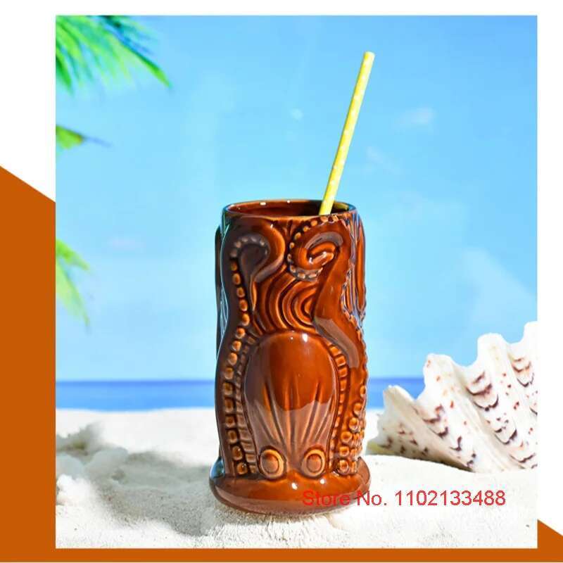 Copo de Coquetel TIKI Bar, Cop - Wine Beer Mixed Drinks avaliação e preço