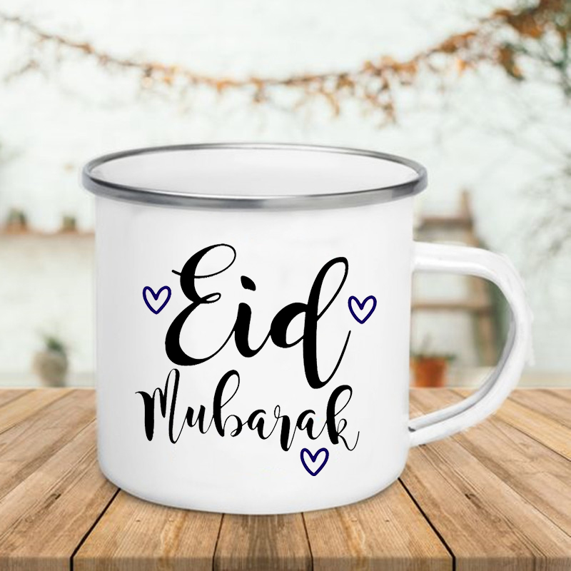 Feliz eid lua impresso caneca  - Wine Beer Best avaliação e preço